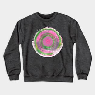 painted spiral Crewneck Sweatshirt